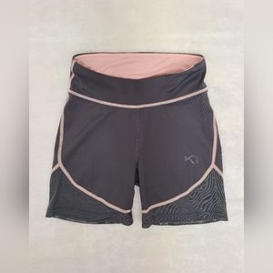 Kari Traa Women's Athletic Shorts in Gray and Pink